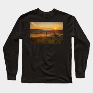 Fforest Fawr and the Black Mountain from Craig Cerrig-gleisiad Long Sleeve T-Shirt